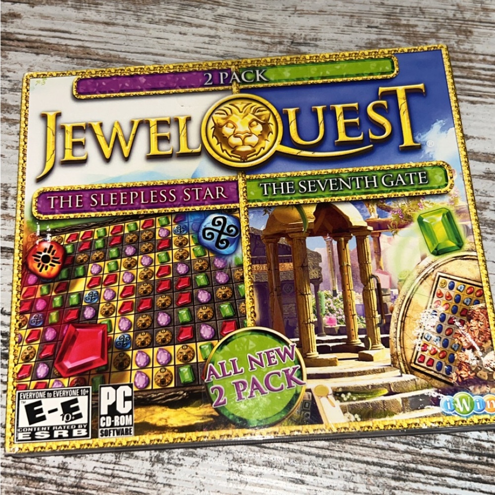Jewel Quest PC Game - The Sleepless Star & The Seventh Gate (2-Pack)